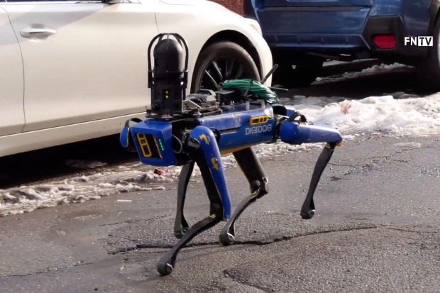 New York coppers get 70 pound robo-dog cop