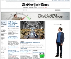 Apple falls out with New York Times
