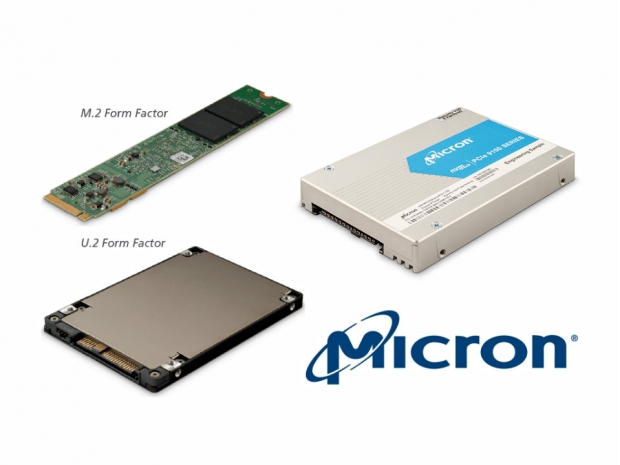 Micron 9100 and 7100 PCI-E NVMe SSDs now sampling