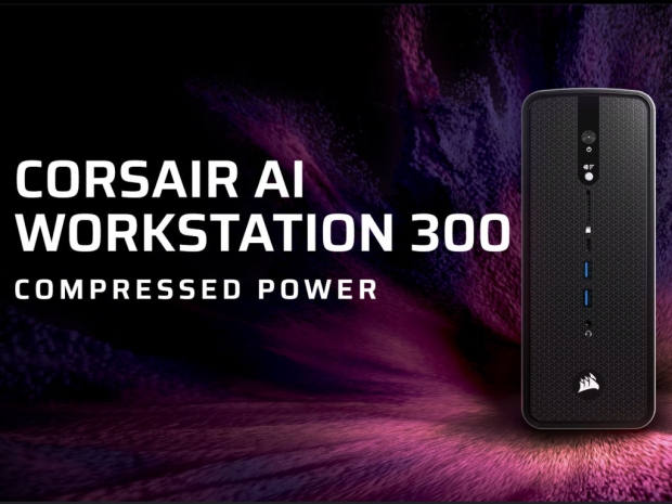 Corsair launches AI WORKSTATION 300 workstation SFF PC