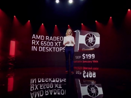 AMD officially announces Radeon RX 6500 XT graphics card