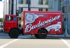 Budweiser to fill its trucks and users full of gas