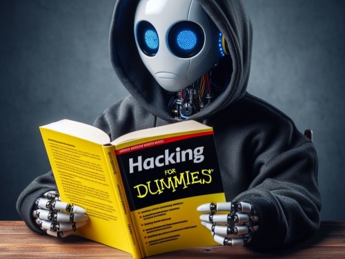 AI can exploit security by reading a book