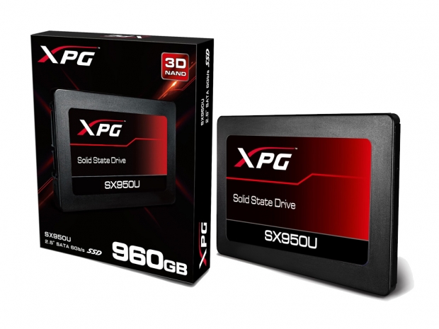 ADATA announces SX950U 2.5-inch SATA SSD