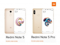 Xiaomi Redmi Note 5 and Note 5 Pro officially launched