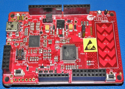 Cypress shows off One-Chip ARM Cortex-M0