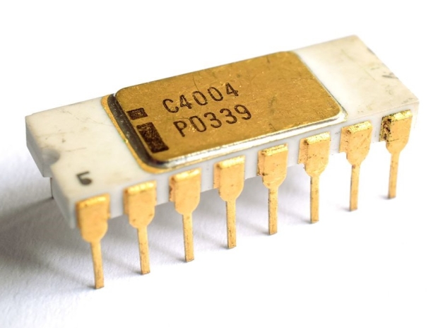 It is the 50th anniversary of the Intel 4004 microprocessor