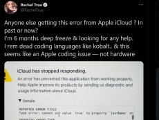 Apple programming strikes again on the iCloud