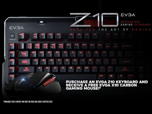 EVGA officially brings its Z10 keyboard to the store