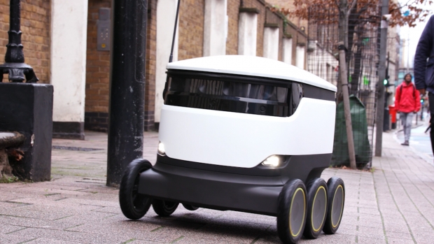 Co-op to use robots in Milton Keynes to deliver groceries.