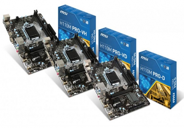 MSI releases PRO sixth gen Intel motherboards