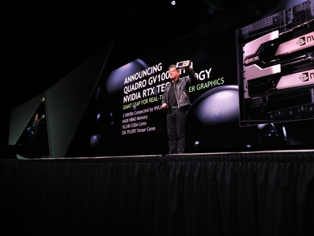 Nvidia unveils Volta-based Quadro GV100 at GTC 2018