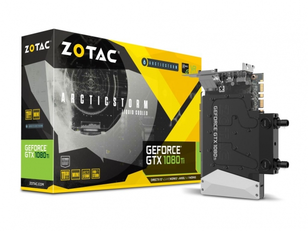 Zotac unveils its GTX 1080 Ti ArcticStorm Mini