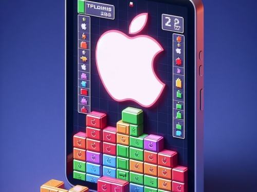 Apple thought about ripping off Tetris.