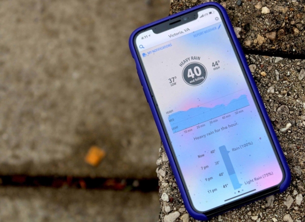 Apple makes sky dark for Android weather watchers