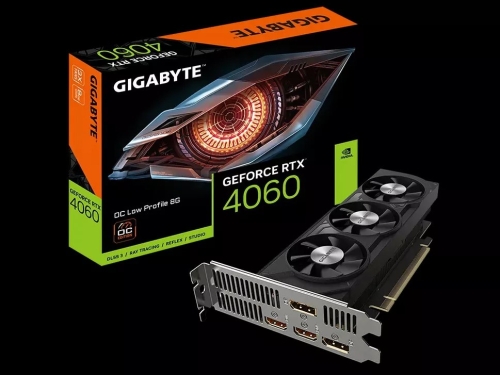 Gigabyte releases low-profile GeForce RTX 4060 OC graphics card