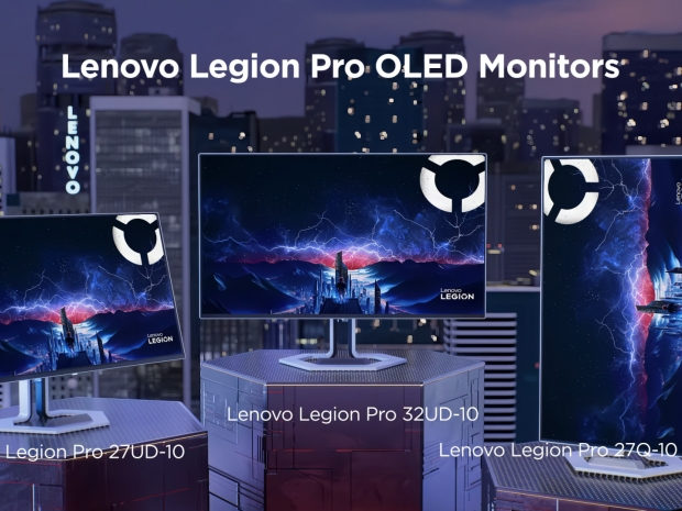 Lenovo shows off new Legion Pro OLED monitors