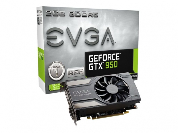 EVGA announces new low-power GTX 950 graphics cards