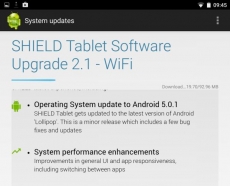 Shield Tablet gets Android 5.0.1 update