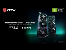 MSI to have a total of 14 different RTX 30 series cards