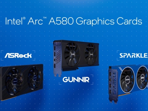 Intel officially launches Arc A580 8GB graphics card at $179