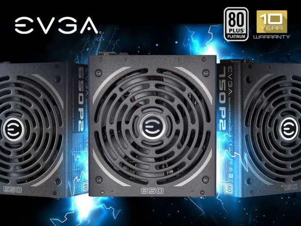 EVGA announces new SuperNOVA P2 Series PSUs
