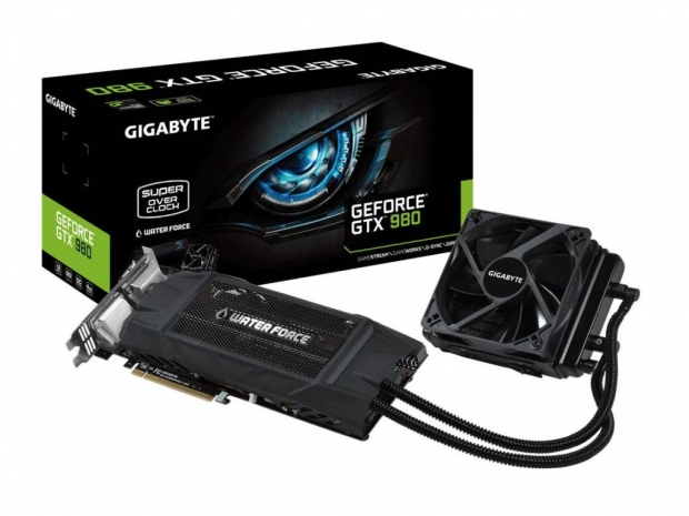 Gigabyte unveils the new GTX 980 WaterForce graphics card