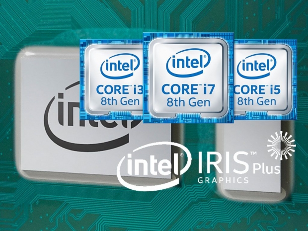 Intel also shows 28W low-power U-series 8th gen CPUs