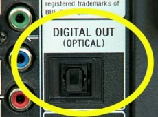 Optical audio cable dying out